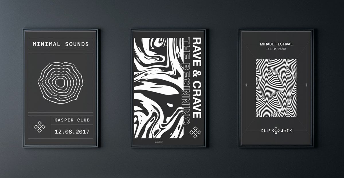 Poster mockup for MJA